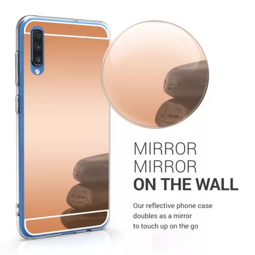 Husa Samsung Galaxy A70, Silicon, Roz, 49631.41