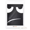 Husa pentru troler marime XL, Kwmobile, Negru/Alb, Lycra, 45230.4.01