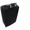 Husa pentru troler marime XL, Kwmobile, Negru/Alb, Lycra, 45230.4.01