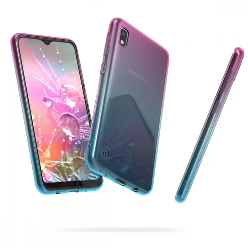 Husa Samsung Galaxy A10, Silicon, Multicolor, 49819.01
