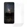 Set 3 folii de protectie pentru Samsung Galaxy A10, Kwmobile, Fata, Transparent, 49824.1
