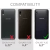 Set 3 folii de protectie pentru Samsung Galaxy A10, Kwmobile, Fata, Transparent, 49824.1