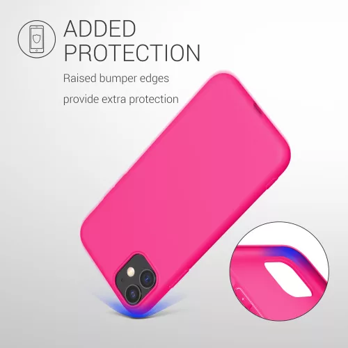 Husa Apple iPhone 11, Silicon, Roz, 49783.77