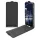 Husa Samsung Galaxy A10, Piele ecologica, Negru, 49823.01