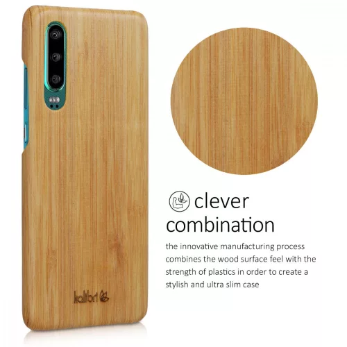 Husa Huawei P30, Bambus, Maro, 50005.24