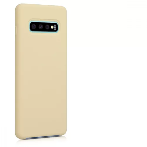 Husa Samsung Galaxy S10 Plus, Silicon, Galben, 49028.158