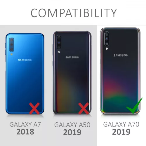 Husa Samsung Galaxy A70, Silicon, Rosu, 48430.36
