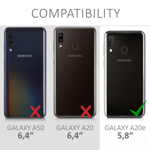 Husa Samsung Galaxy A20e, Silicon, Multicolor, 48743.10