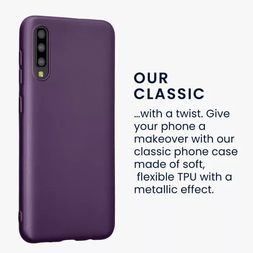 Husa Samsung Galaxy A50, Silicon, Mov, 48056.115