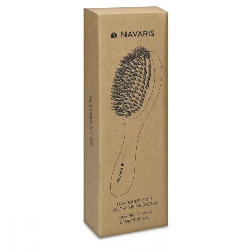 Perie de mistret pentru par Navaris din bambus, 23.5 x 7 cm, 46693.24