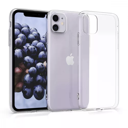 Husa Apple iPhone 11, Silicon, Transparent, 50355.03