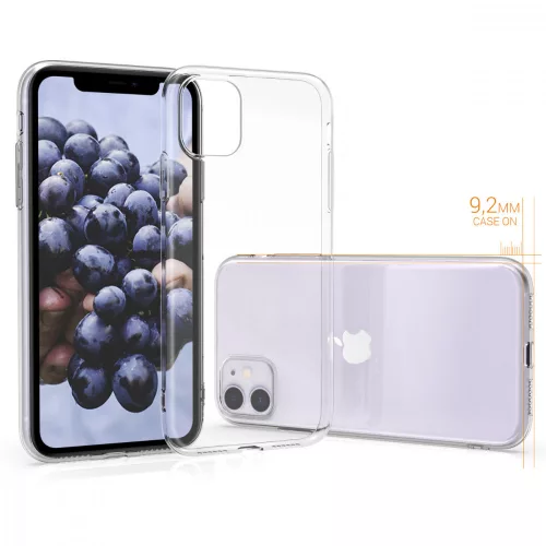 Husa Apple iPhone 11, Silicon, Transparent, 50355.03