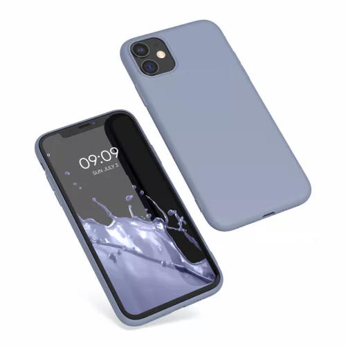 Husa Apple iPhone 11, Silicon, Mov, 49787.136