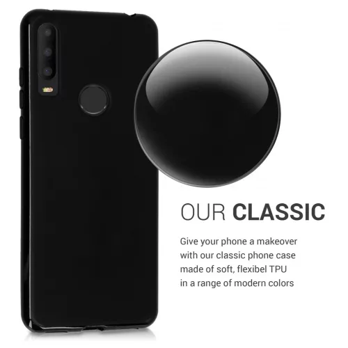 Husa Alcatel 3X, Silicon, Negru, 50493.47