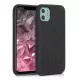 Husa Apple iPhone 11, Textil, Negru, 49805.01