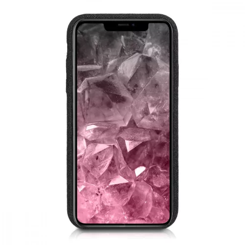 Husa Apple iPhone 11, Textil, Negru, 49805.01