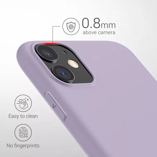 Husa Apple iPhone 11, Silicon, Mov, 49787.108
