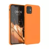Husa Apple iPhone 11, Silicon, Portocaliu, 49724.150