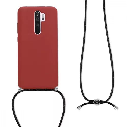 Husa Xiaomi Redmi Note 8 Pro, Silicon, Rosu, 50613.20