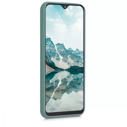 Husa Samsung Galaxy A20e, Silicon, Verde, 48738.171
