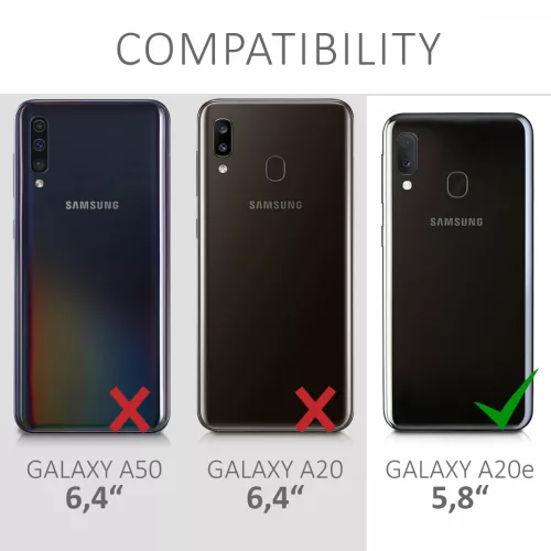 Husa Samsung Galaxy A20e, Silicon, Verde, 48738.171
