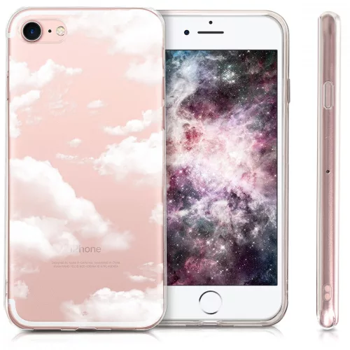 Husa Apple iPhone 8 / iPhone 7 / iPhone SE 2, Silicon, Alb, 46227.39