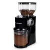 Rasnita electrica cafea Navaris, reglaj macinare, pentru espresso/filtru, negru, plastic