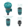 Set 4 conectori pentru furtun Navaris, Duza, Kit robinet, Conector furtun, 51021.01