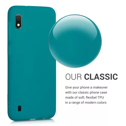 Husa Samsung Galaxy A10, Silicon, Verde, 49814.57