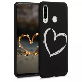 Husa Huawei P30 Lite, Silicon, Negru, 48539.12