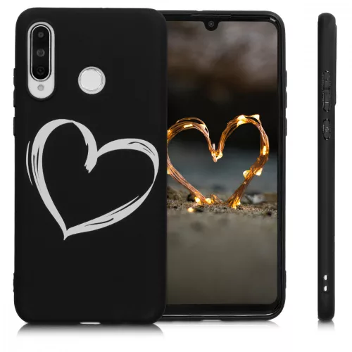 Husa Huawei P30 Lite, Silicon, Negru, 48539.12