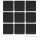 Set 9 Panouri pluta Navaris, 17,7 x 17,7 cm, 10 pini, 46231.01.19