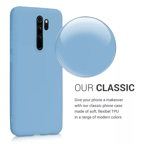 Husa Xiaomi Redmi Note 8 Pro, Silicon, Albastru, 50242.161