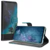 Husa Samsung Galaxy A51, Piele ecologica, Multicolor, 51193.02