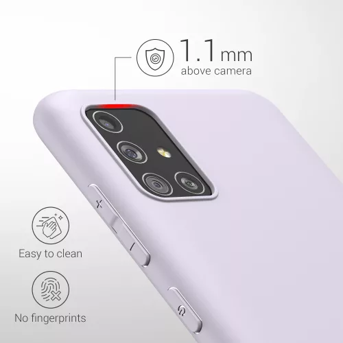 Husa Samsung Galaxy A51, Silicon, Mov, 51196.108