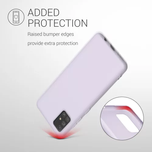Husa Samsung Galaxy A51, Silicon, Mov, 51196.108