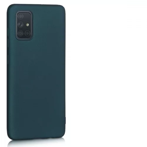 Husa Samsung Galaxy A71, Silicon, Verde, 51213.14