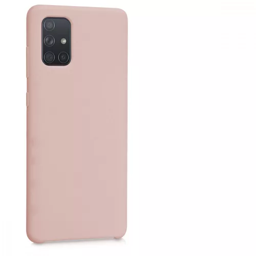 Husa Samsung Galaxy A71, Silicon, Roz, 51209.52