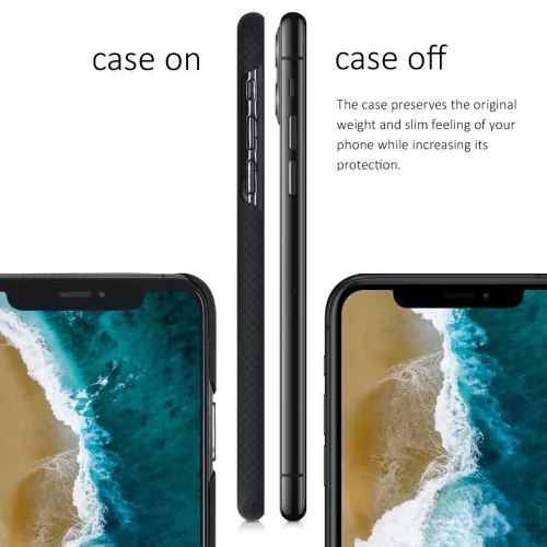 Husa Apple iPhone 11 Pro Max, Aramida, Negru, 49735.01