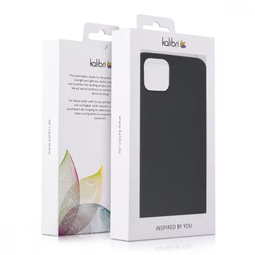 Husa Apple iPhone 11 Pro Max, Aramida, Negru, 49735.01