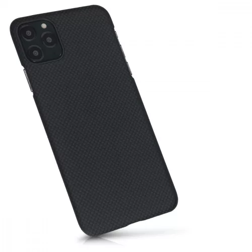 Husa Apple iPhone 11 Pro Max, Aramida, Negru, 49735.01