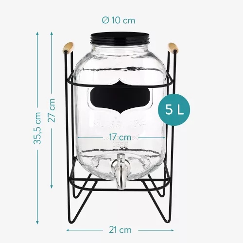 Dozator bauturi Universal, Sticla, 5 l, 51378.01