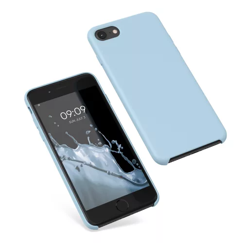 Husa Apple iPhone 8 / iPhone 7 / iPhone SE 2, Silicon, Albastru, 40225.177
