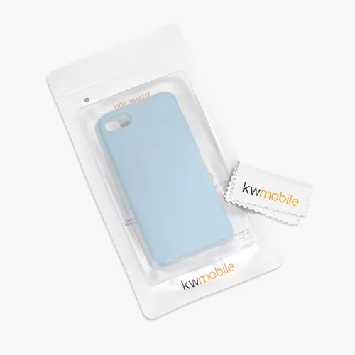 Husa Apple iPhone 8 / iPhone 7 / iPhone SE 2, Silicon, Albastru, 40225.177
