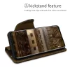 Husa Samsung Galaxy S20, Piele naturala, Maro, 51445.05