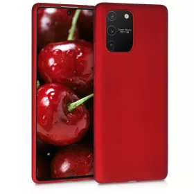 Husa Samsung Galaxy S10 Lite, Silicon, Rosu, 51411.36