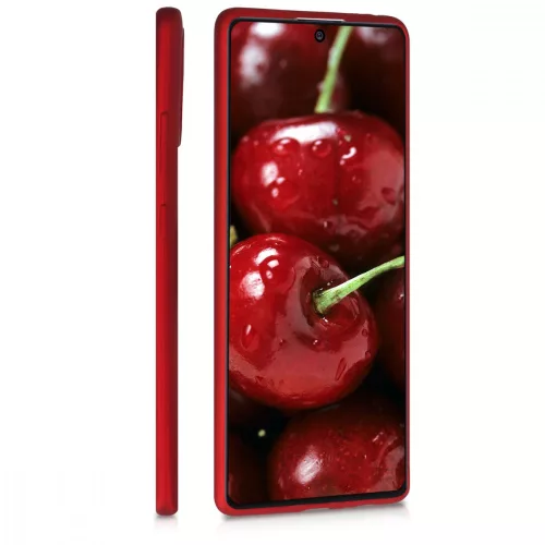 Husa Samsung Galaxy S10 Lite, Silicon, Rosu, 51411.36
