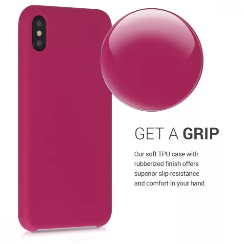 Husa Apple iPhone XS Max, Silicon, Violet, 45909.175