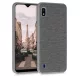 Husa Samsung Galaxy A10, Textil, Gri, 51540.22