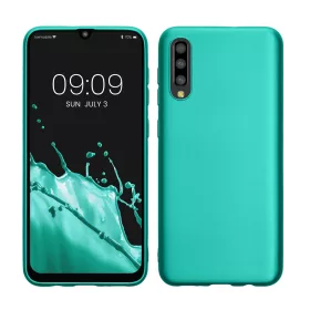 Husa Samsung Galaxy A50, Silicon, Verde, 48056.128